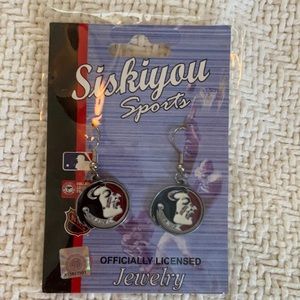 Florida State Dangle Earrings